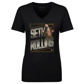 Seth Rollins Women's V-Neck T-Shirt | 500 LEVEL