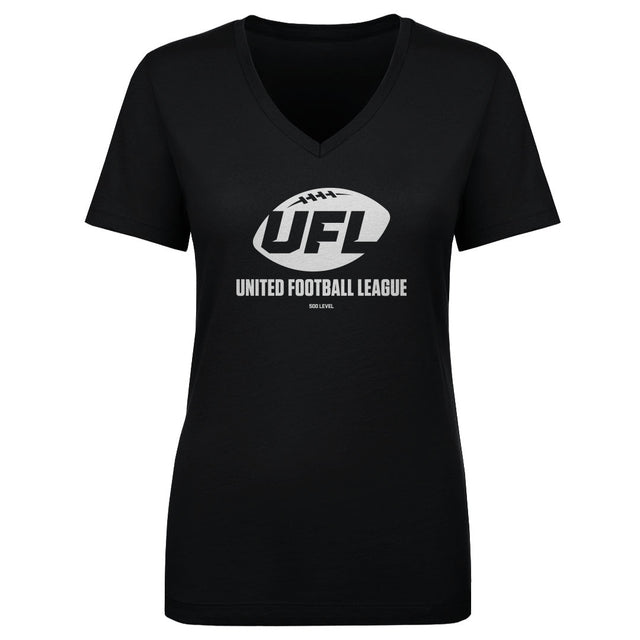 UFL Women's V-Neck T-Shirt | 500 LEVEL