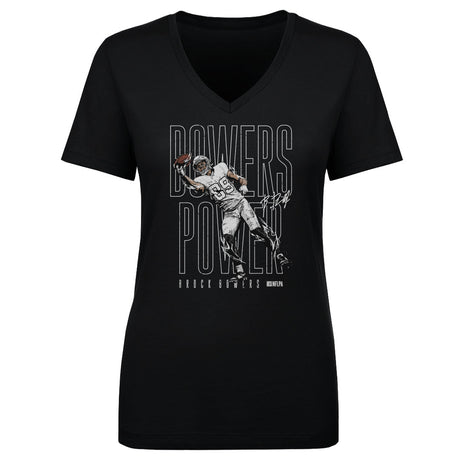 Brock Bowers Women's V-Neck T-Shirt | 500 LEVEL