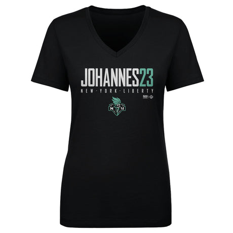 Marine Johannes Women's V-Neck T-Shirt | 500 LEVEL
