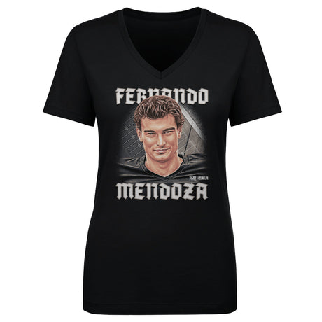 Fernando Mendoza Women's V-Neck T-Shirt | 500 LEVEL