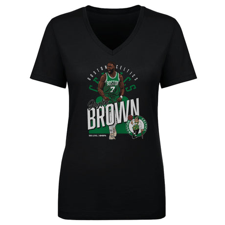 Jaylen Brown Women's V-Neck T-Shirt | 500 LEVEL