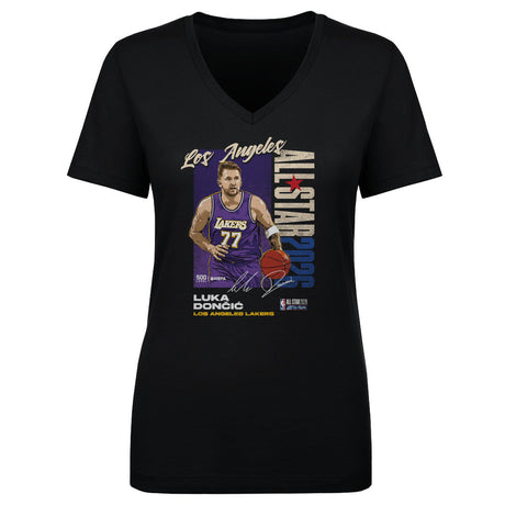 Luka Doncic Women's V-Neck T-Shirt | 500 LEVEL