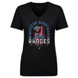 Cody Rhodes Women's V-Neck T-Shirt | 500 LEVEL