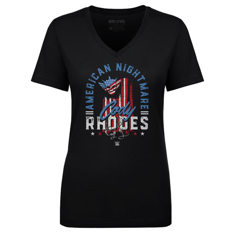 Cody Rhodes Women's V-Neck T-Shirt | 500 LEVEL