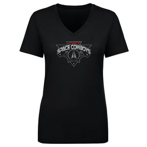 Space Cowboys Women's V-Neck T-Shirt | 500 LEVEL