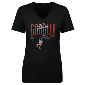 Flavio Cobolli Women's V-Neck T-Shirt | 500 LEVEL