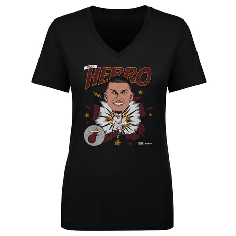 Tyler Herro Women's V-Neck T-Shirt | 500 LEVEL