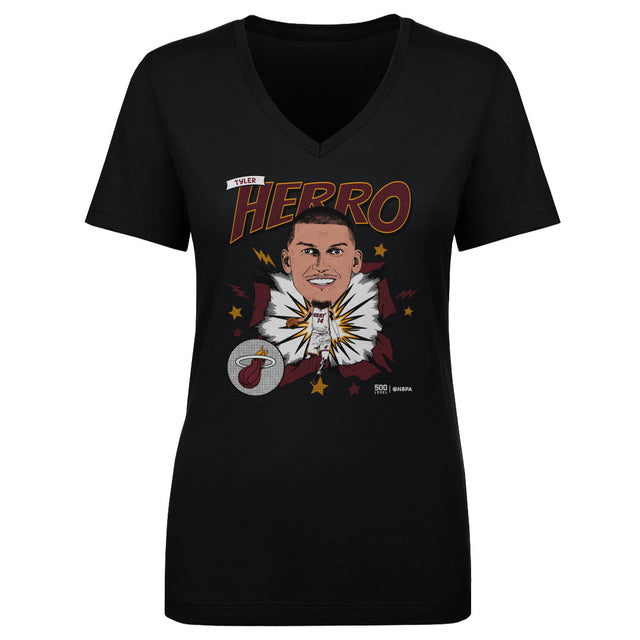 Tyler Herro Women's V-Neck T-Shirt | 500 LEVEL