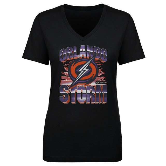 Orlando Storm Women's V-Neck T-Shirt | 500 LEVEL