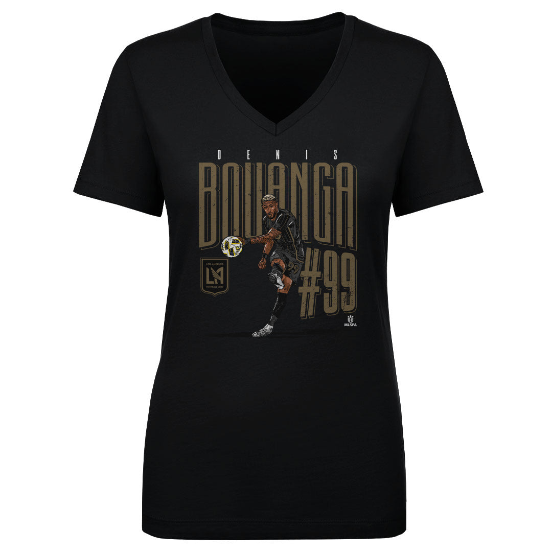 Denis Bouanga Women's V-Neck T-Shirt | 500 LEVEL