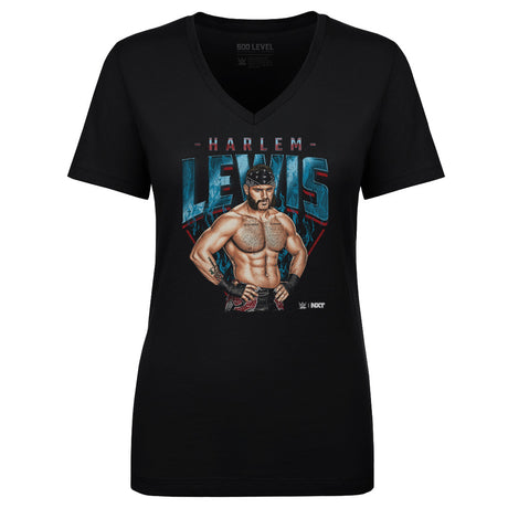 Harlem Lewis Women's V-Neck T-Shirt | 500 LEVEL