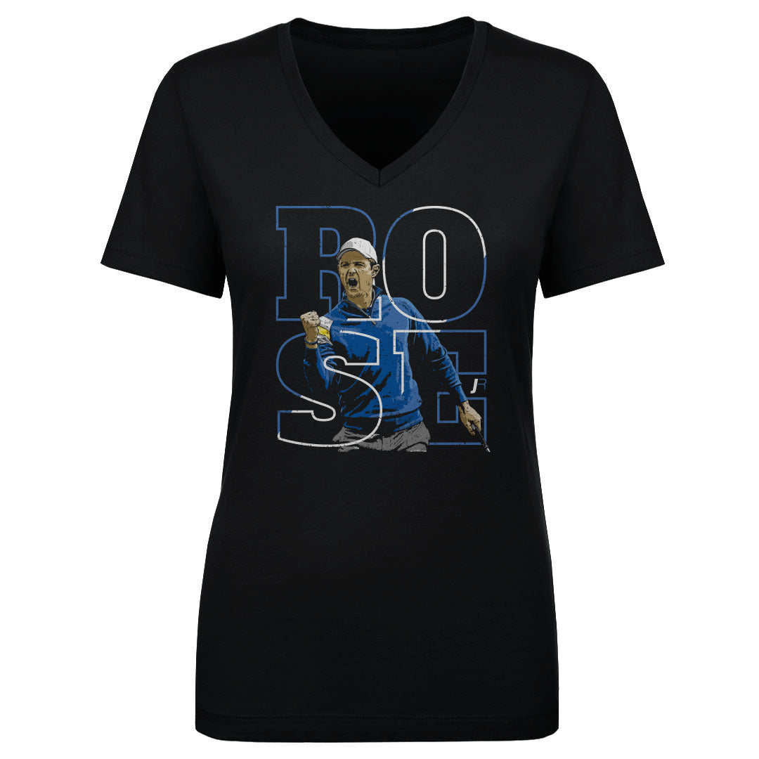 Justin Rose Women's V-Neck T-Shirt | 500 LEVEL
