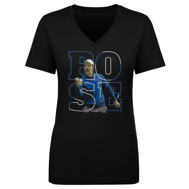 Justin Rose Women's V-Neck T-Shirt | 500 LEVEL