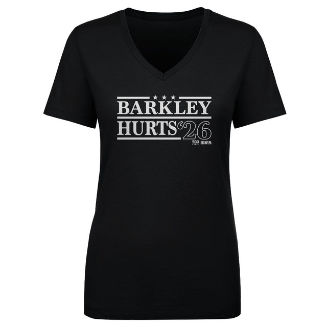 Saquon Barkley Women's V-Neck T-Shirt | 500 LEVEL