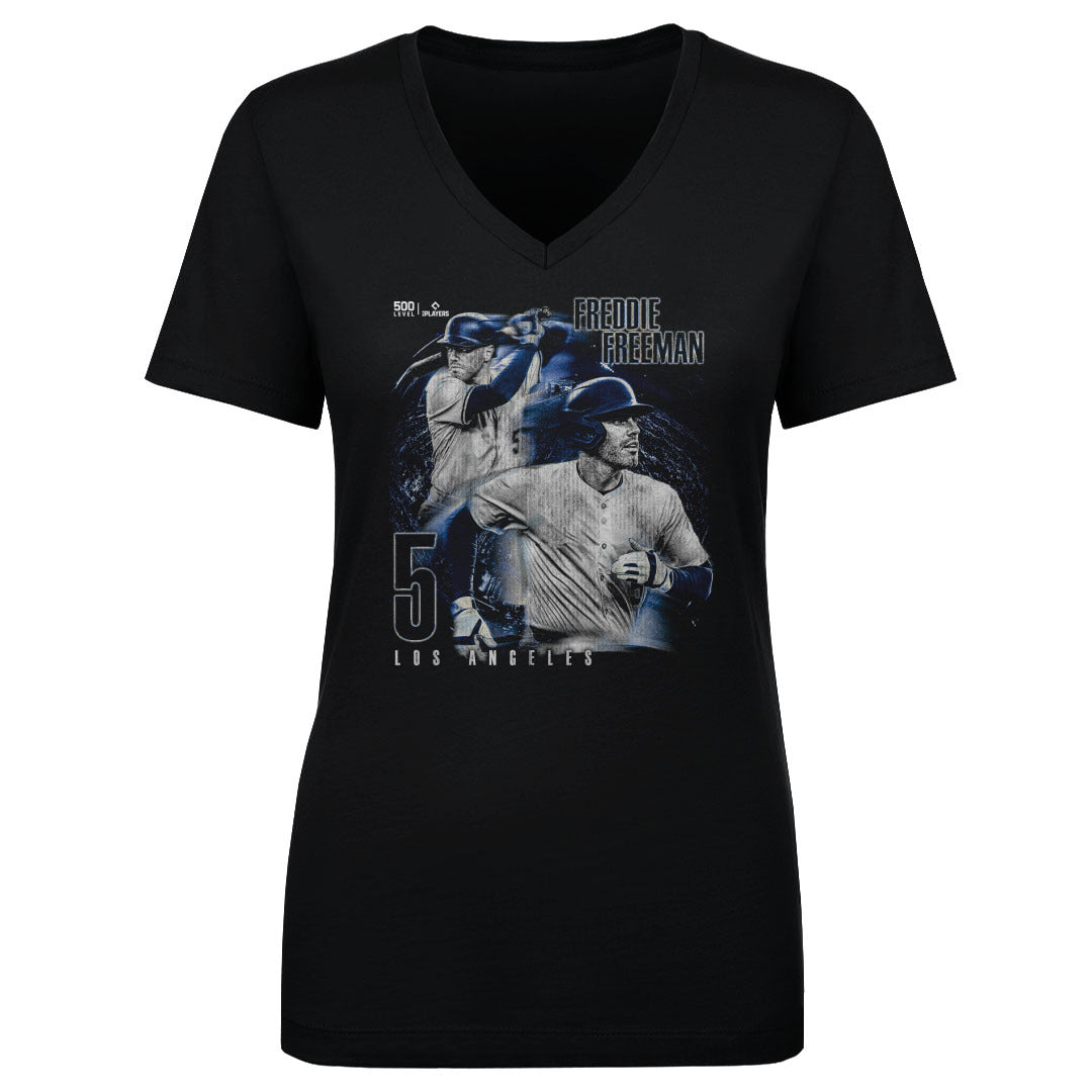 Freddie Freeman Women's V-Neck T-Shirt | 500 LEVEL
