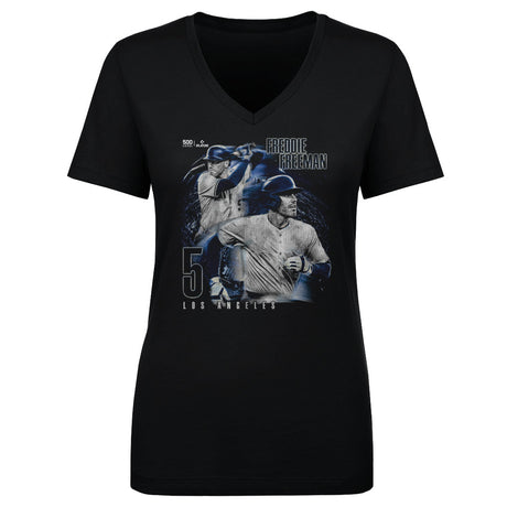 Freddie Freeman Women's V-Neck T-Shirt | 500 LEVEL
