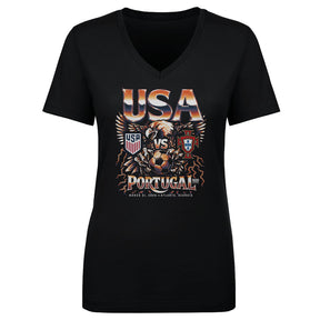 USMNT Women's V-Neck T-Shirt | 500 LEVEL
