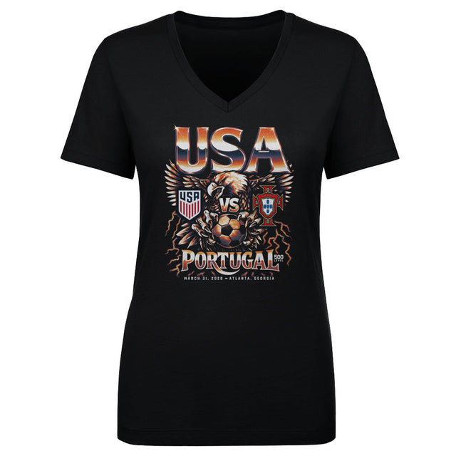 USMNT Women's V-Neck T-Shirt | 500 LEVEL