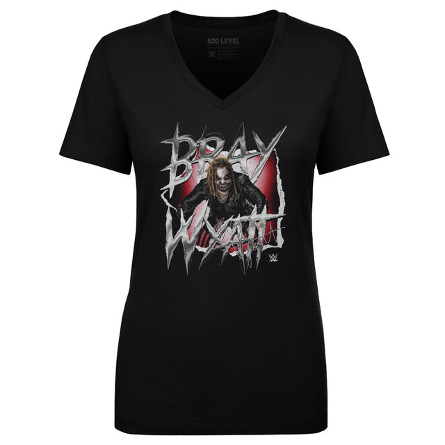 Bray Wyatt Women's V-Neck T-Shirt | 500 LEVEL