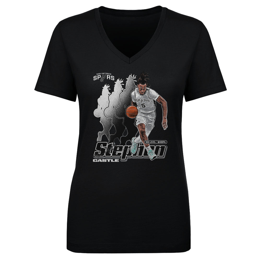 Stephon Castle Women's V-Neck T-Shirt | 500 LEVEL