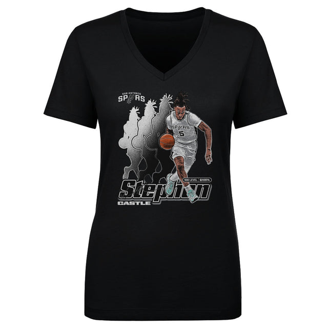 Stephon Castle Women's V-Neck T-Shirt | 500 LEVEL