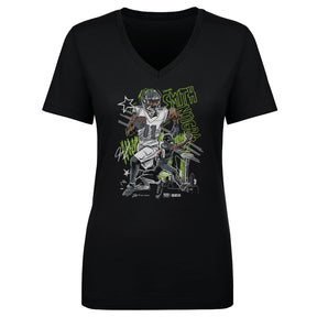 Jaxon Smith-Njigba Women's V-Neck T-Shirt | 500 LEVEL