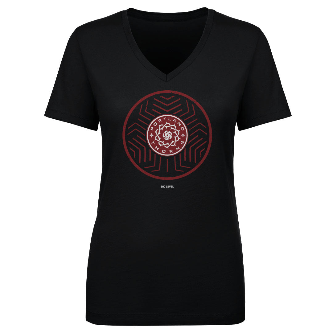Portland Thorns FC Women's V-Neck T-Shirt | 500 LEVEL