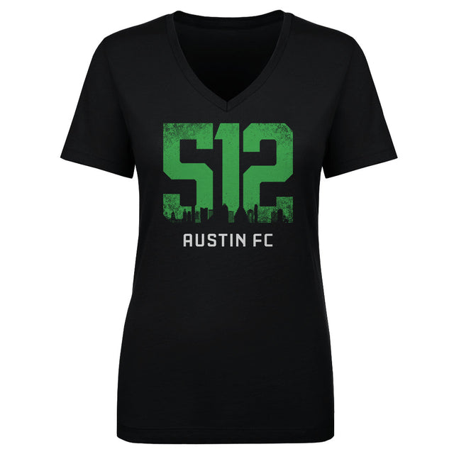 Austin FC Women's V-Neck T-Shirt | 500 LEVEL