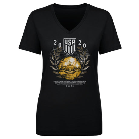 USMNT Women's V-Neck T-Shirt | 500 LEVEL
