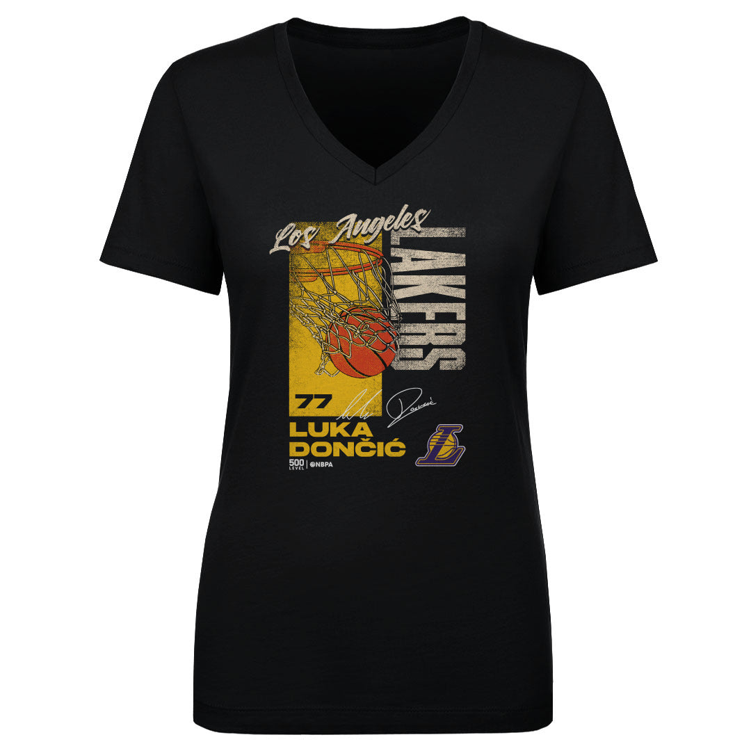 Luka Doncic Women's V-Neck T-Shirt | 500 LEVEL