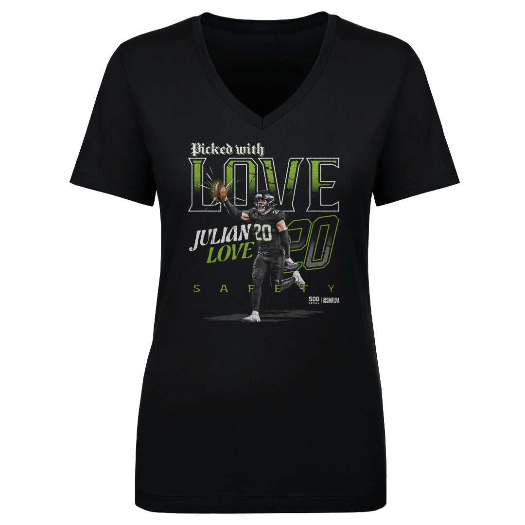 Julian Love Women's V-Neck T-Shirt | 500 LEVEL