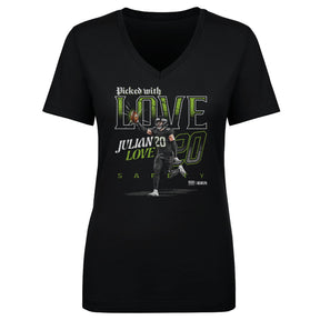 Julian Love Women's V-Neck T-Shirt | 500 LEVEL