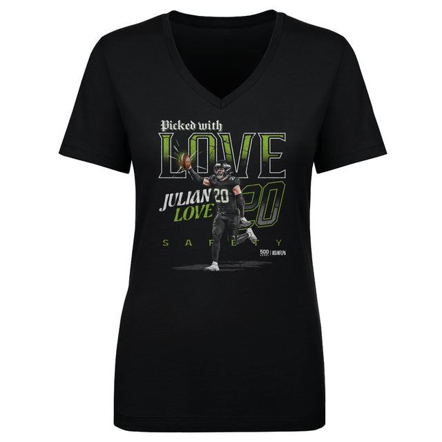 Julian Love Women's V-Neck T-Shirt | 500 LEVEL
