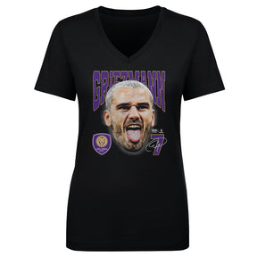 Antoine Griezmann Women's V-Neck T-Shirt | 500 LEVEL