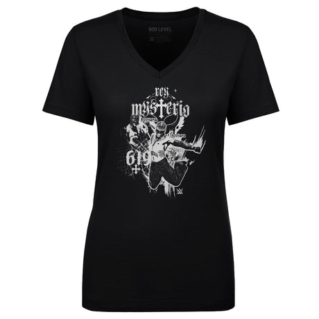 Rey Mysterio Women's V-Neck T-Shirt | 500 LEVEL