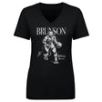 Jalen Brunson Women's V-Neck T-Shirt | 500 LEVEL