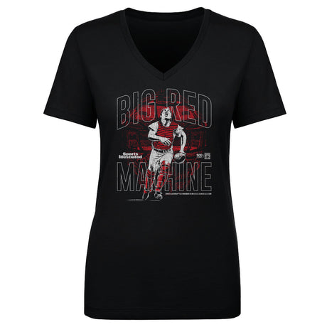 Johnny Bench Women's V-Neck T-Shirt | 500 LEVEL