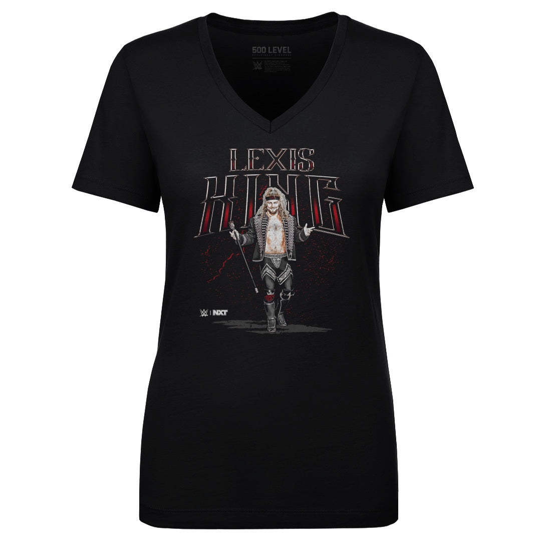 Lexis King Women's V-Neck T-Shirt | 500 LEVEL
