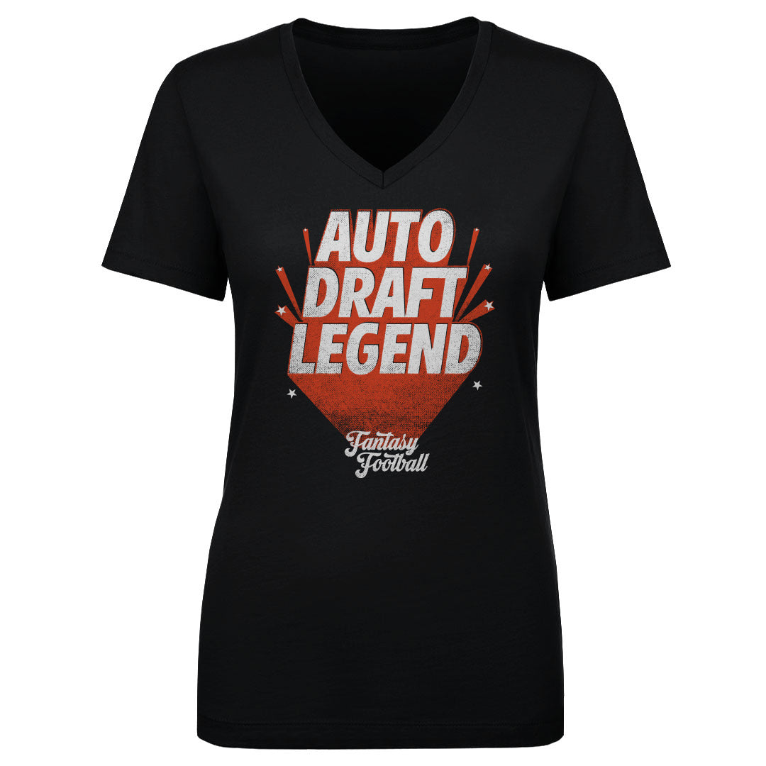 Fantasy Football Women's V-Neck T-Shirt | 500 LEVEL