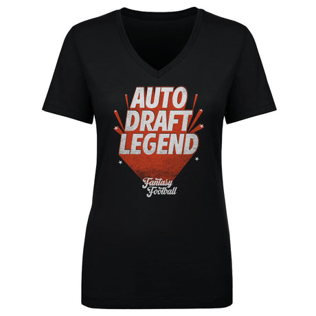 Fantasy Football Women's V-Neck T-Shirt | 500 LEVEL