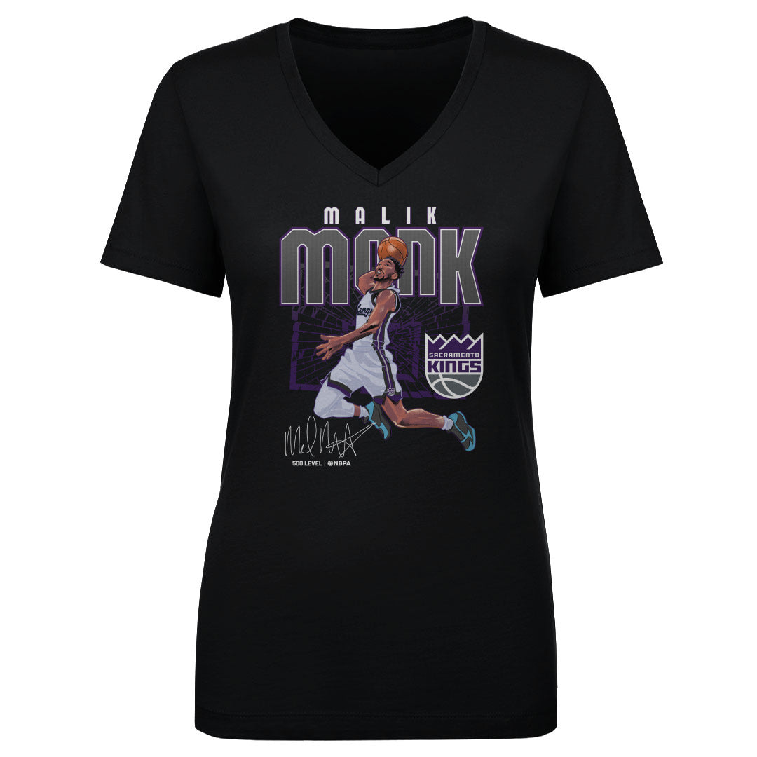 Malik Monk Women's V-Neck T-Shirt | 500 LEVEL