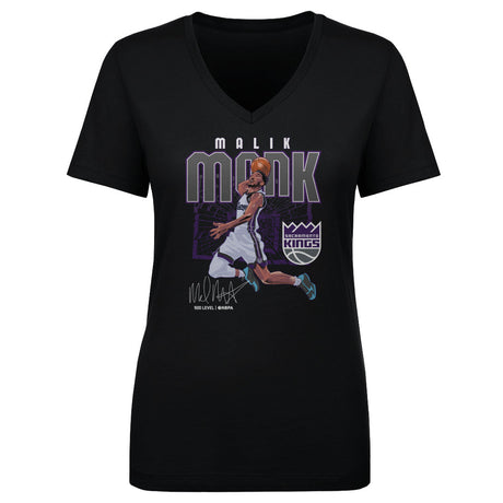 Malik Monk Women's V-Neck T-Shirt | 500 LEVEL