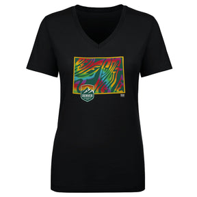 Denver Summit FC Women's V-Neck T-Shirt | 500 LEVEL