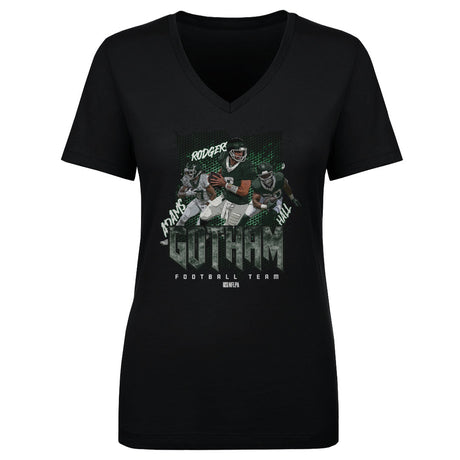 New York J Women's V-Neck T-Shirt | 500 LEVEL