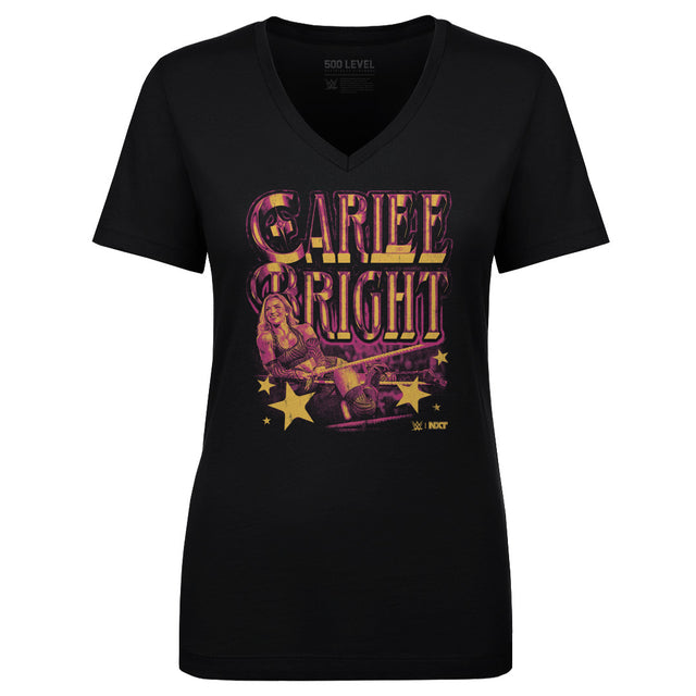 Carlee Bright Women's V-Neck T-Shirt | 500 LEVEL