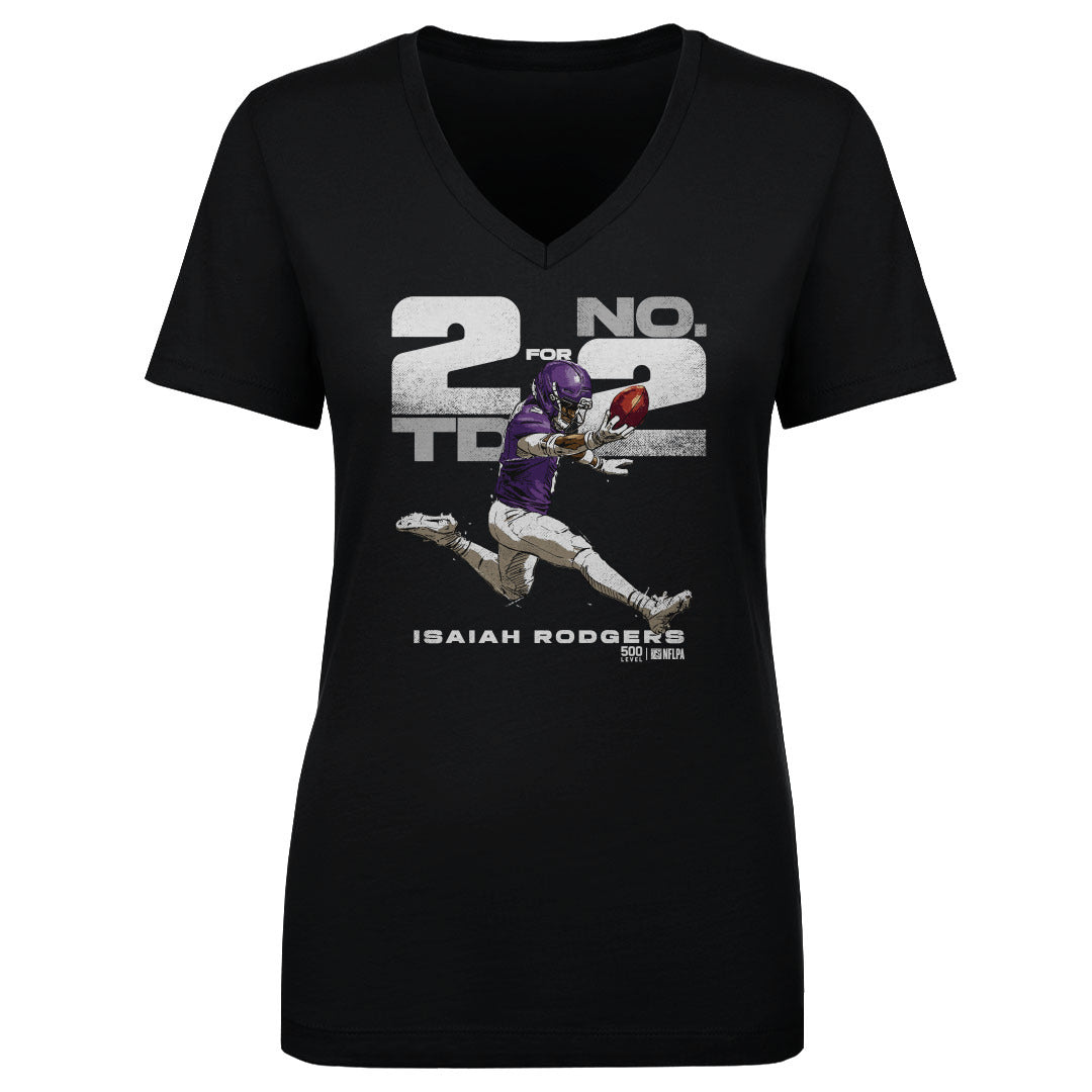 Isaiah Rodgers Women's V-Neck T-Shirt | 500 LEVEL