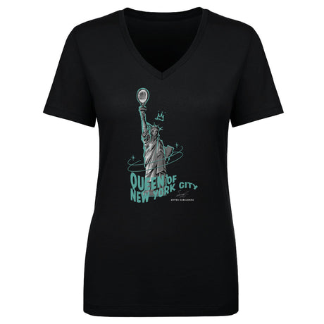 Aryna Sabalenka Women's V-Neck T-Shirt | 500 LEVEL