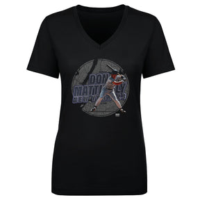 Don Mattingly Women's V-Neck T-Shirt | 500 LEVEL