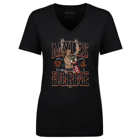 Myles Borne Women's V-Neck T-Shirt | 500 LEVEL